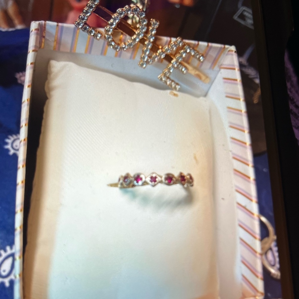 Ruby and Diamond ring